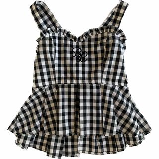 ワンスポ(one spo)のgingham check camisole(キャミソール)