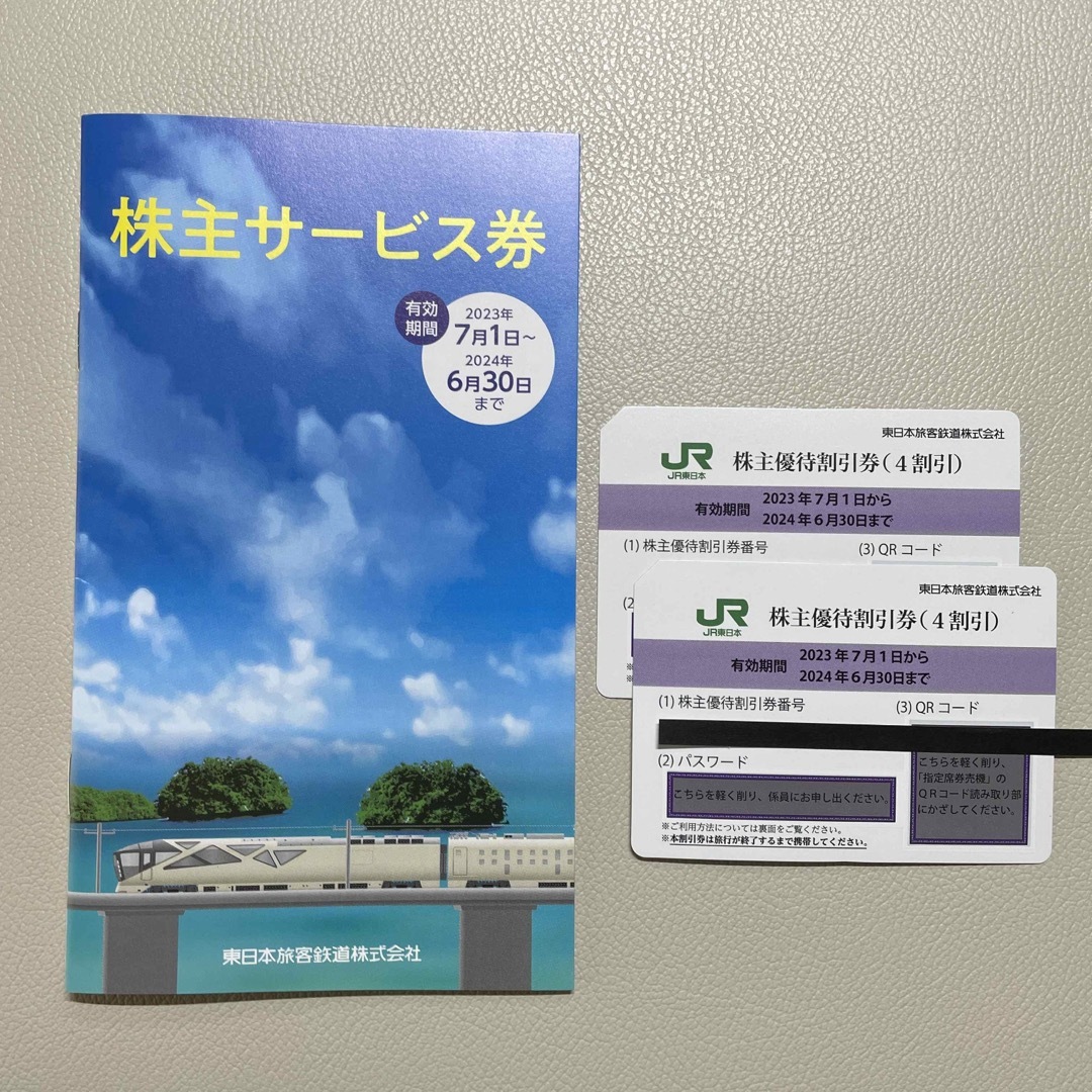 JR東日本 株主優待割引券