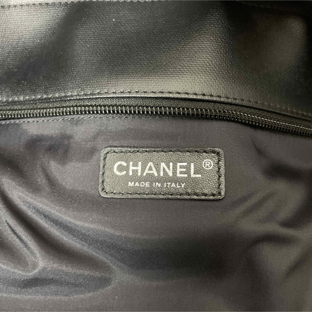 Chanel 美品 黒 パリビアリッツ PM ハンドバッグ シャネル