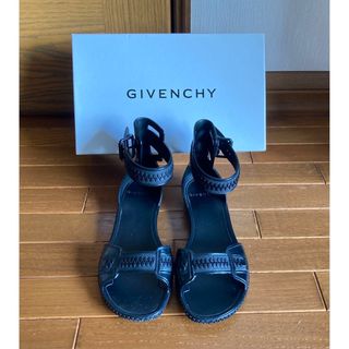 ジバンシィ(GIVENCHY)のGIVENCHY/ジバンシィ/ラバーサンダル/黒(サンダル)