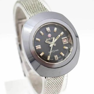 ラドー(RADO)の《希少》RADO DIASTAR STAR 腕時計 ブラック 機械式(腕時計)