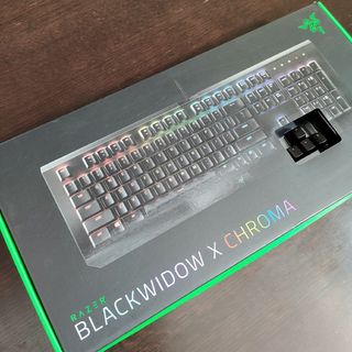 Razer BlackWidowV3【イーブイVer】①キーボード＋②レスト付