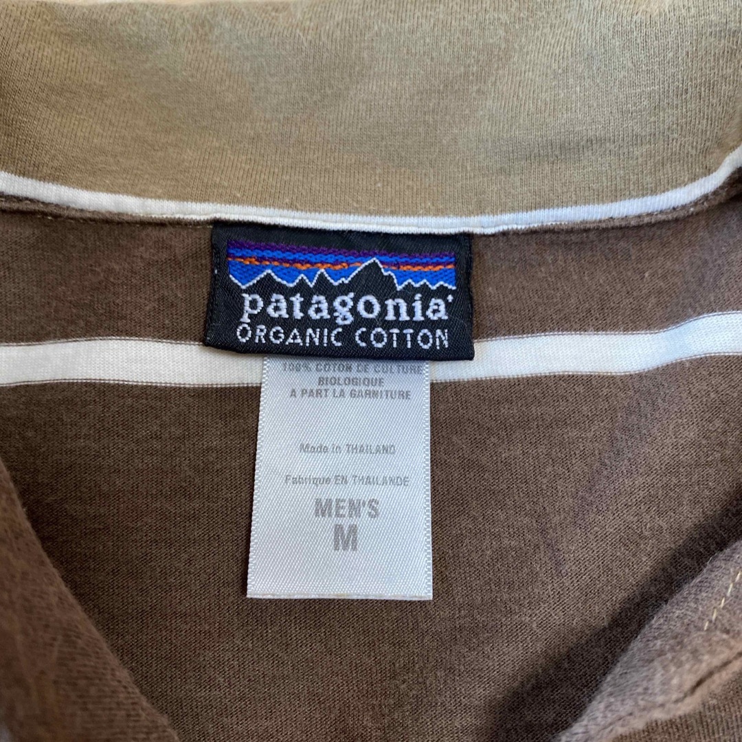 patagonia(パタゴニア)のパタゴニア　オーガニックコットン　半袖ポロシャツ メンズのトップス(ポロシャツ)の商品写真