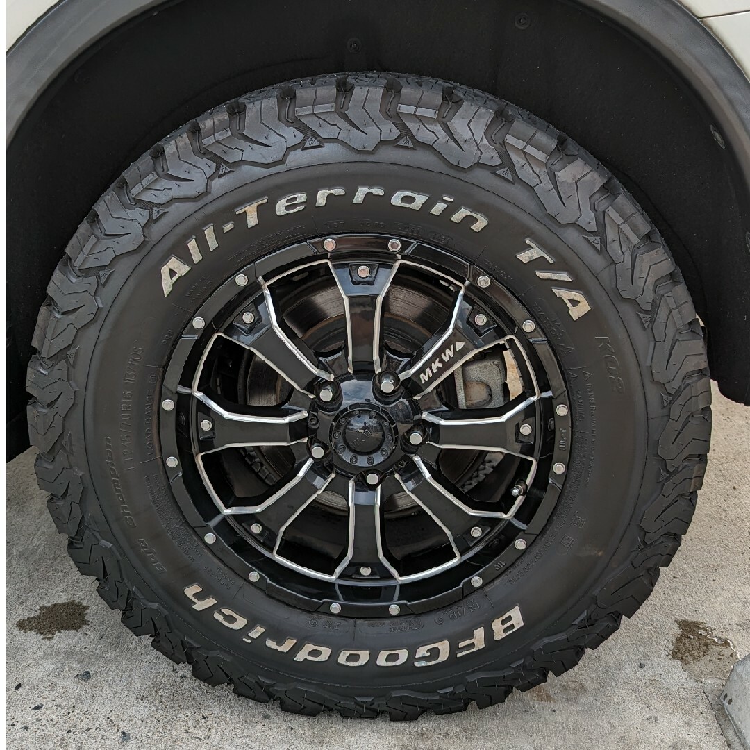 MKW MK-46M/L+ BF A/T KO2 245/70R16 美品 | www.mulgruvis.com
