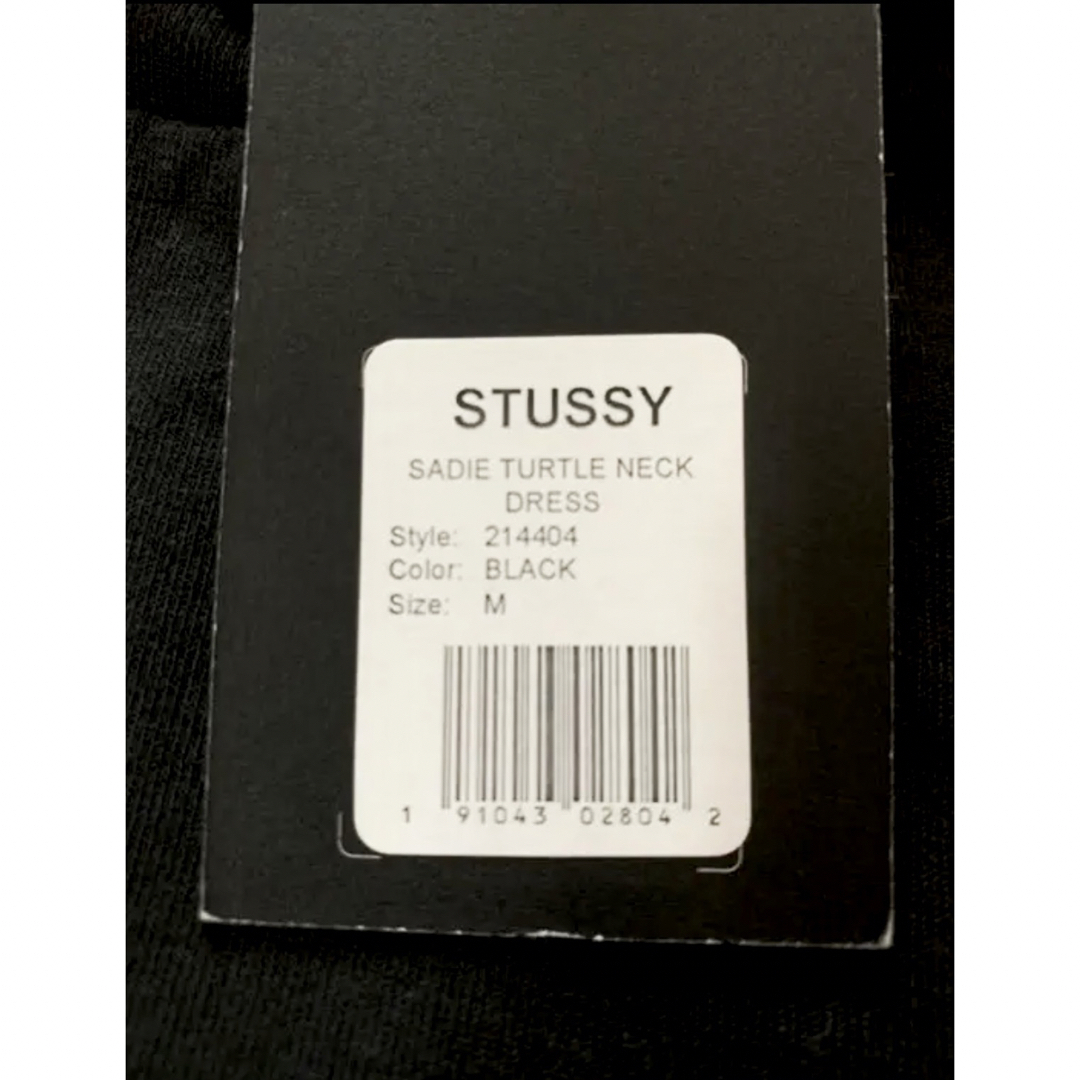 STUSSY(ステューシー)のSTUSSY タートルネックワンピース レディースのワンピース(ひざ丈ワンピース)の商品写真