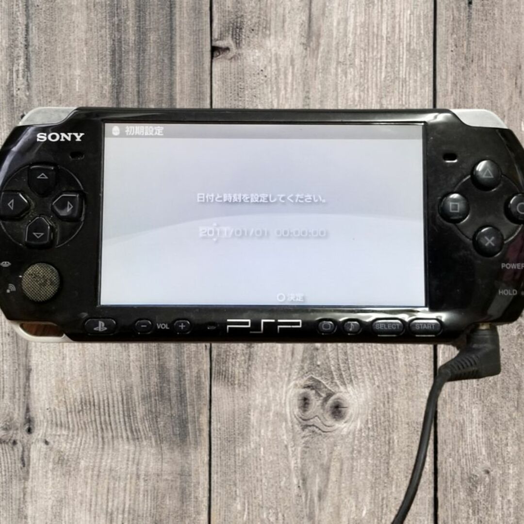 SONY ソニー PSP プレイステーションポータブル本体　ソフト　通電◎ゲーム機