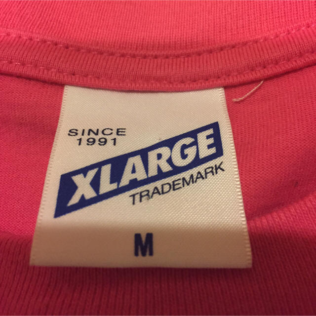 XLARGE(エクストララージ)のX-LARGE  ピンクT メンズのトップス(Tシャツ/カットソー(半袖/袖なし))の商品写真