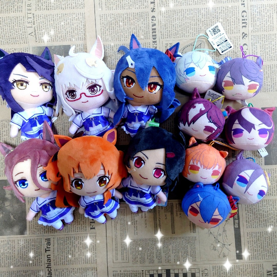 ウマ娘 プリティーダービー 通常ぬいぐるみとウマ娘 耳付きまるっこ