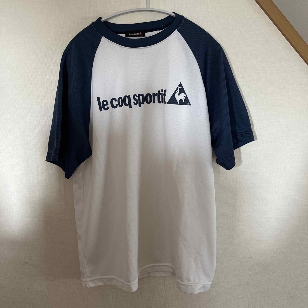 le coq sportif(ルコックスポルティフ)の半袖Tシャツ　ルコックスポルティフ　L スポーツ/アウトドアのトレーニング/エクササイズ(その他)の商品写真