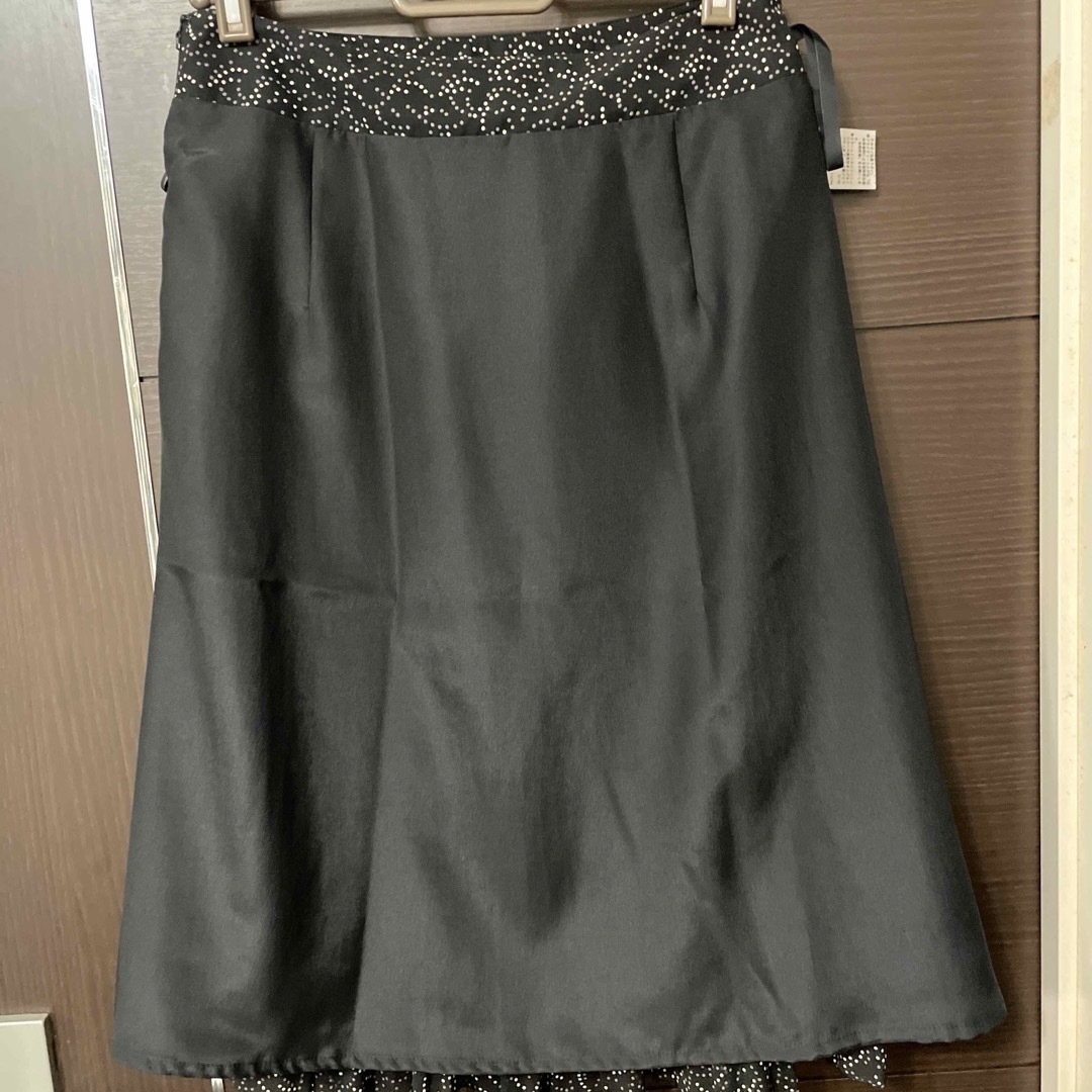 Aylesbury(アリスバーリー)のアリスバーリー　シフォンプリーツスカート　美品 レディースのスカート(ひざ丈スカート)の商品写真
