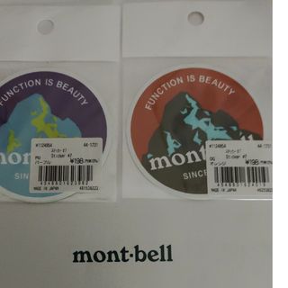 モンベル(mont bell)のmont-bell　未開封ステッカー　会報(趣味/スポーツ)