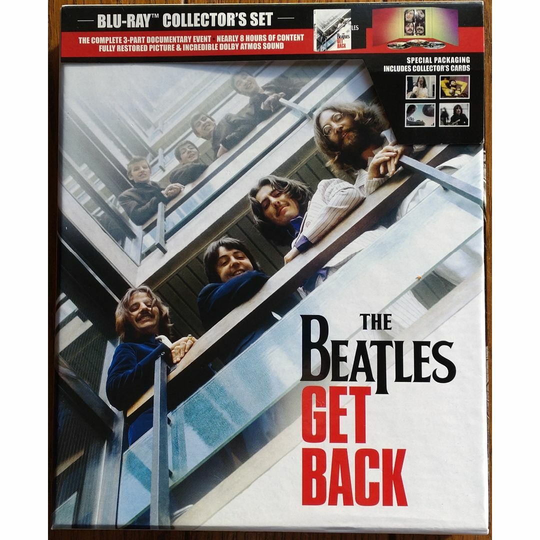 Beatles【新品】ビートルズ 映画:ゲットバック ブルーレイ コレクターズセット