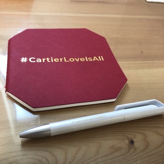 Cartier   カルティエ　メモ帳