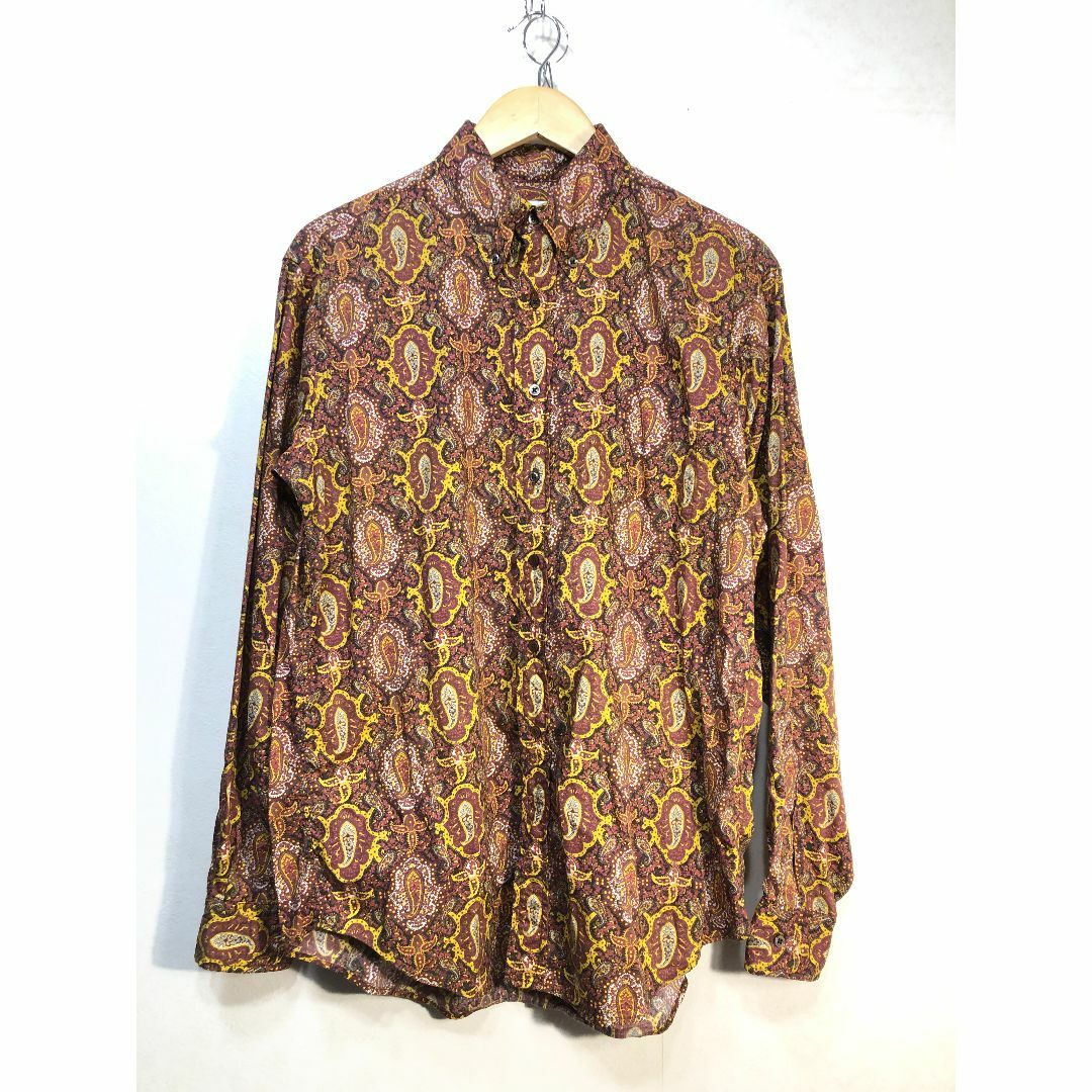 070720●  CIOTA Paisley ＆ Batik B.D Shirt