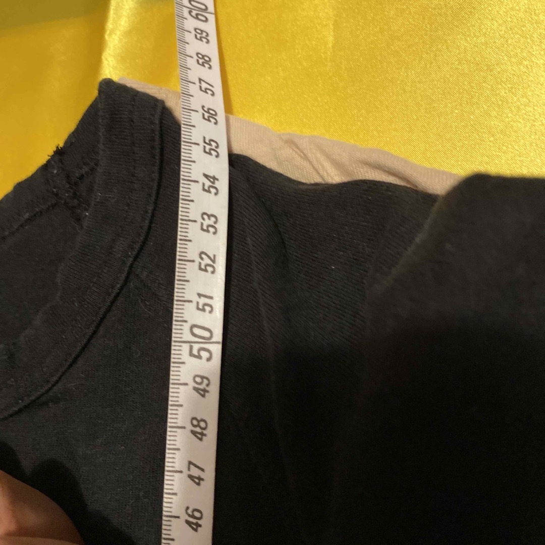 水森亜土　Tシャツ　黒系　M レディースのトップス(Tシャツ(半袖/袖なし))の商品写真