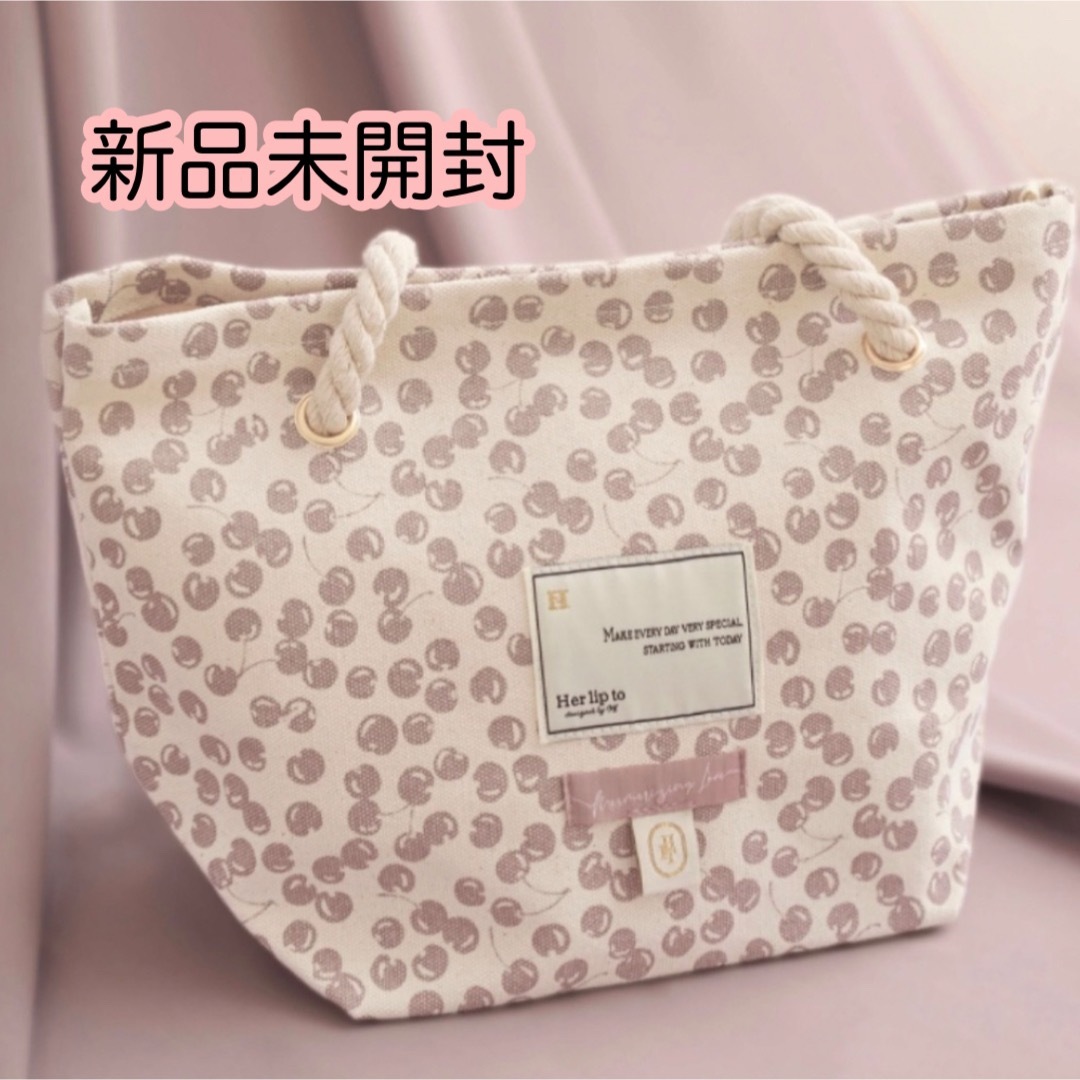 Herlipto  Cherry Tote Bag  チェリートート