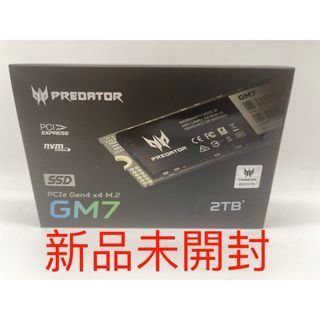 Acer エイサー Predator GM7-2TB ゲーミングM.2 SSDの通販 by 代々木