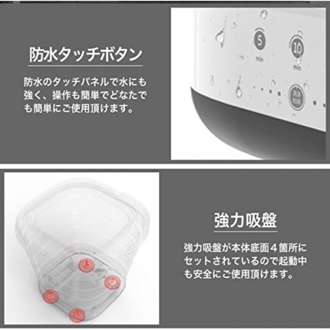 【未使用】コンパクト折りたたみ洗濯機 SY-135 7