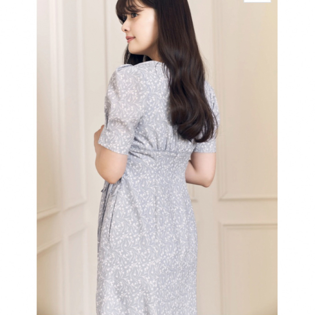 【Her lip to】Palermo Wrap-Effect Dress