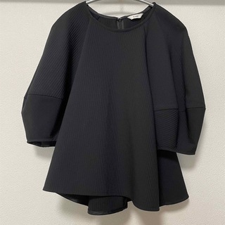 クラネ(CLANE)のCLANE （クラネ）STRIPE QUILT PUFF TOPS(シャツ/ブラウス(半袖/袖なし))