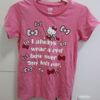 ユニクロ(UNIQLO)のUNIQLO×KITTYちゃん　Tシャツ　130(Tシャツ/カットソー)