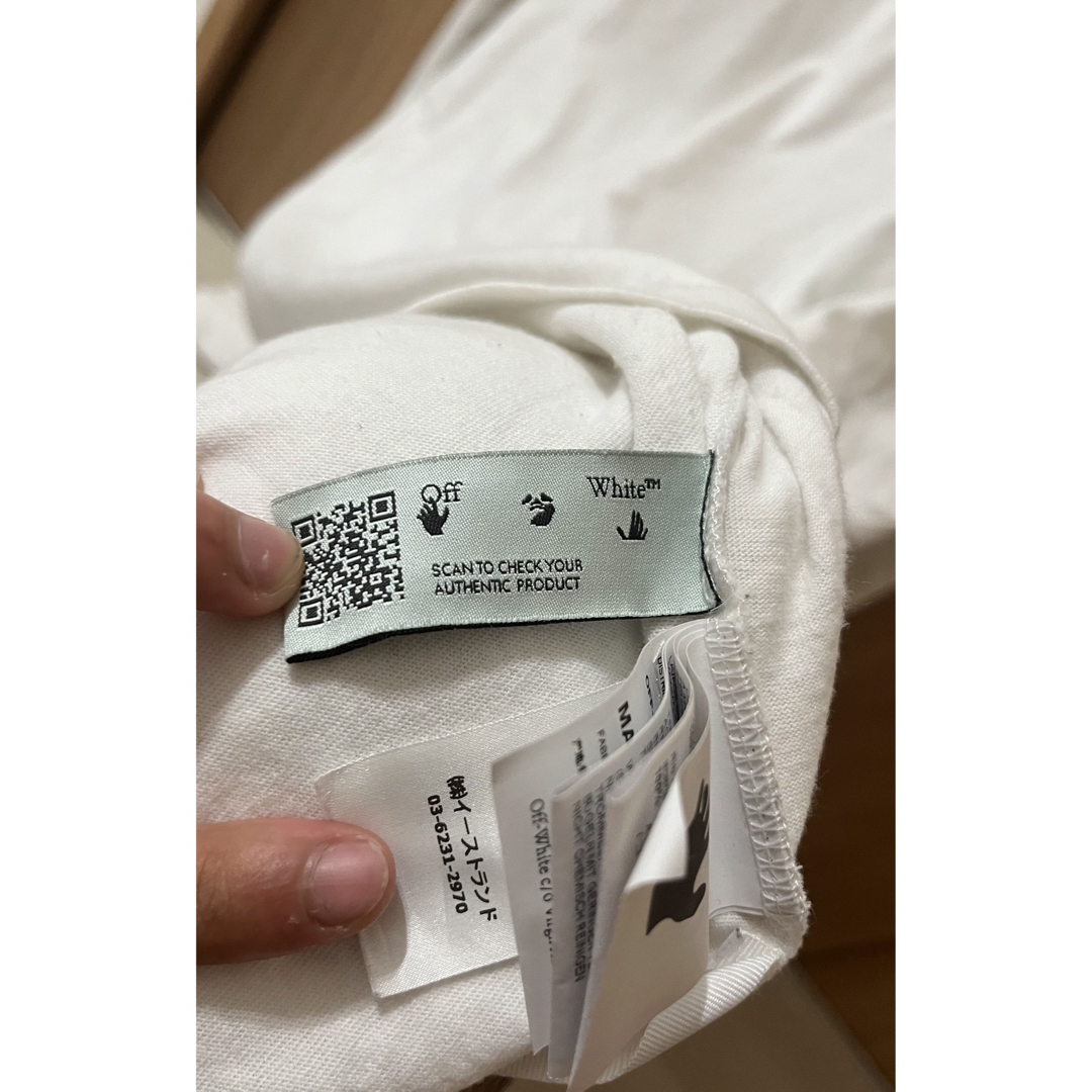 OFF-WHITE(オフホワイト)のoff-white ロンT  メンズのトップス(Tシャツ/カットソー(七分/長袖))の商品写真
