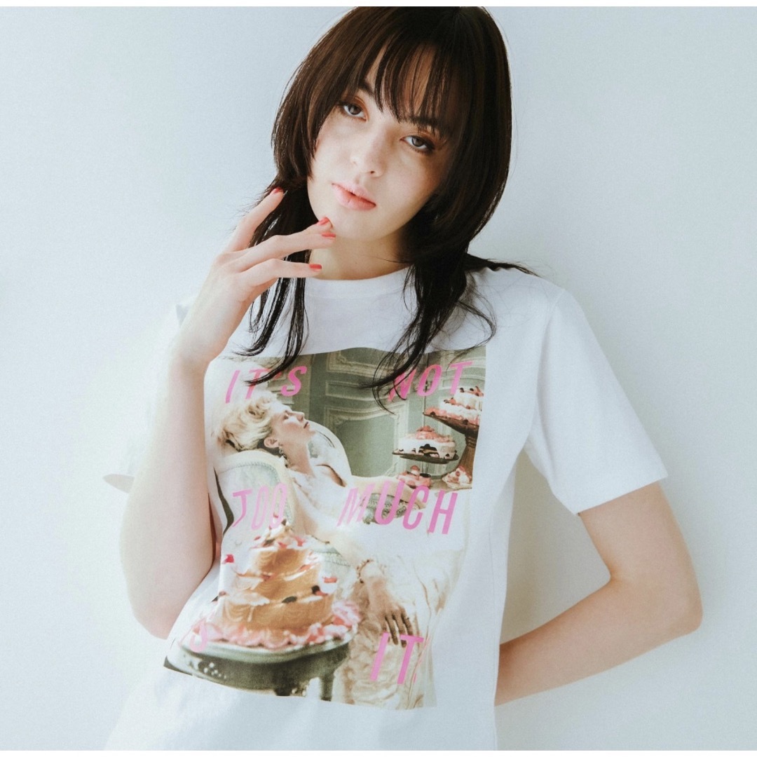 UNIQLO(ユニクロ)のソフィアコッポラ　ユニクロ　Tシャツ レディースのトップス(Tシャツ(半袖/袖なし))の商品写真