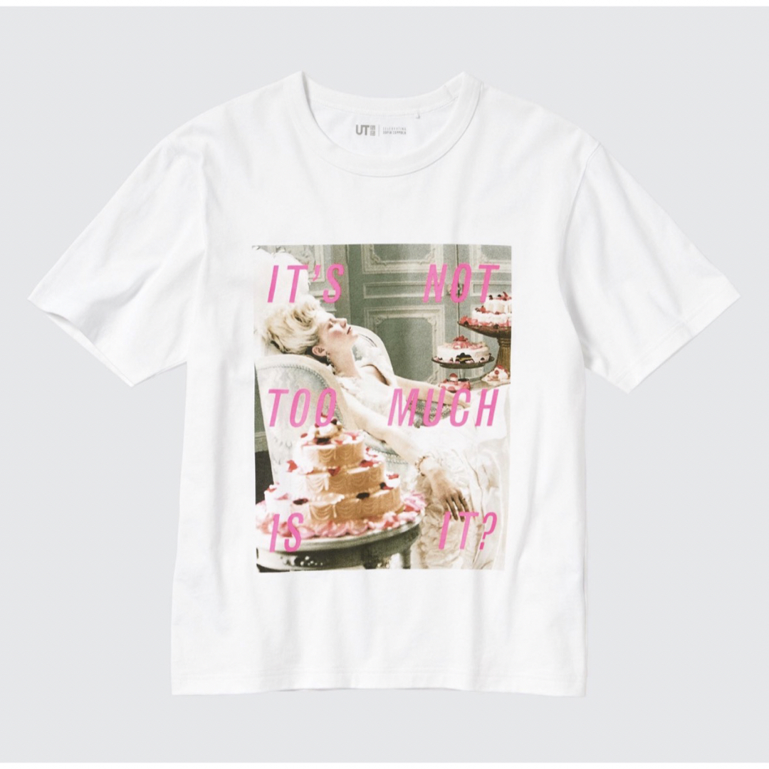 UNIQLO(ユニクロ)のソフィアコッポラ　ユニクロ　Tシャツ レディースのトップス(Tシャツ(半袖/袖なし))の商品写真