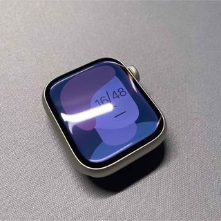 アップル(Apple)のApple Watch Series 7 GPSモデル 41mm スターライト(腕時計(デジタル))