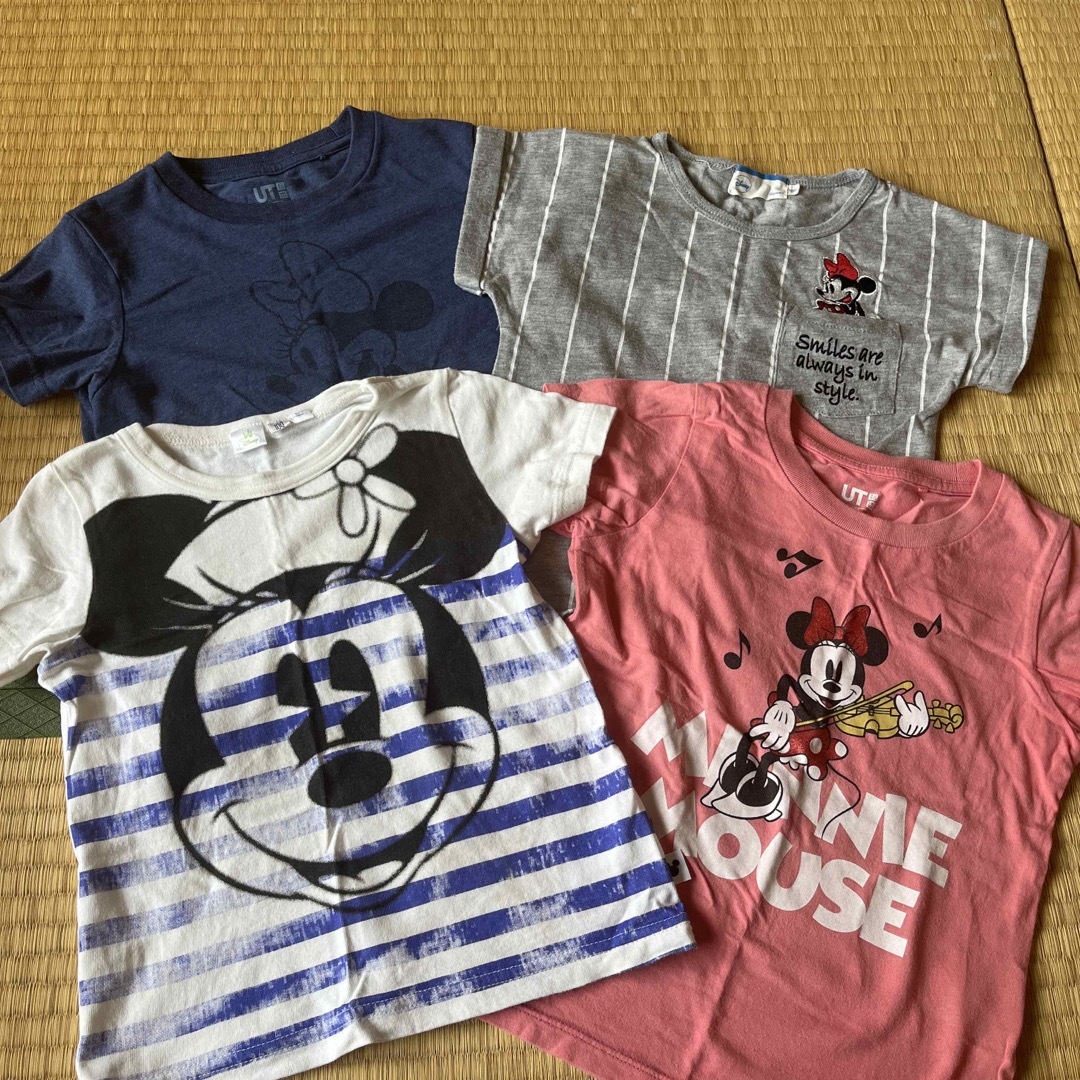 ミニー　Tシャツ　100 キッズ/ベビー/マタニティのキッズ服女の子用(90cm~)(Tシャツ/カットソー)の商品写真