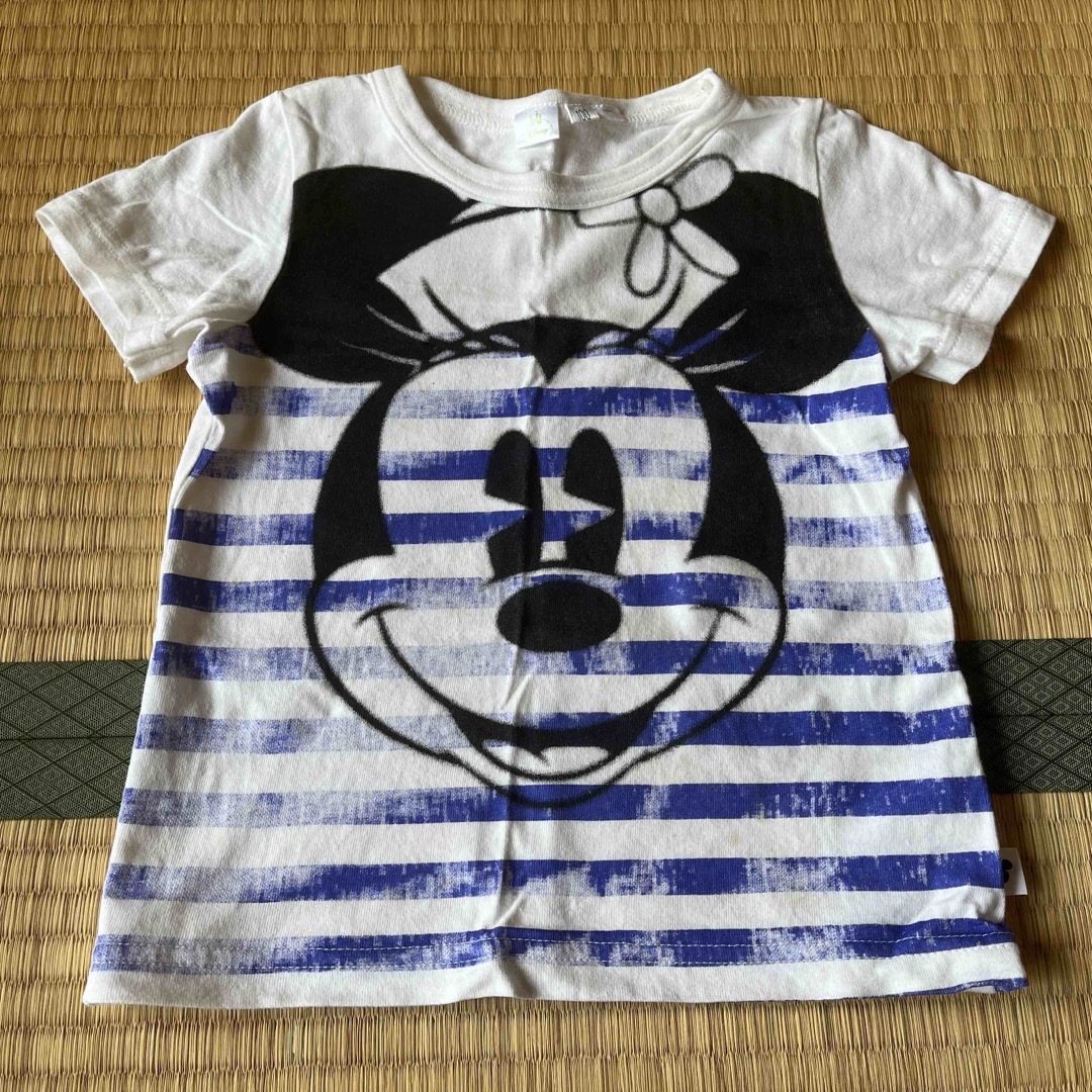 ミニー　Tシャツ　100 キッズ/ベビー/マタニティのキッズ服女の子用(90cm~)(Tシャツ/カットソー)の商品写真