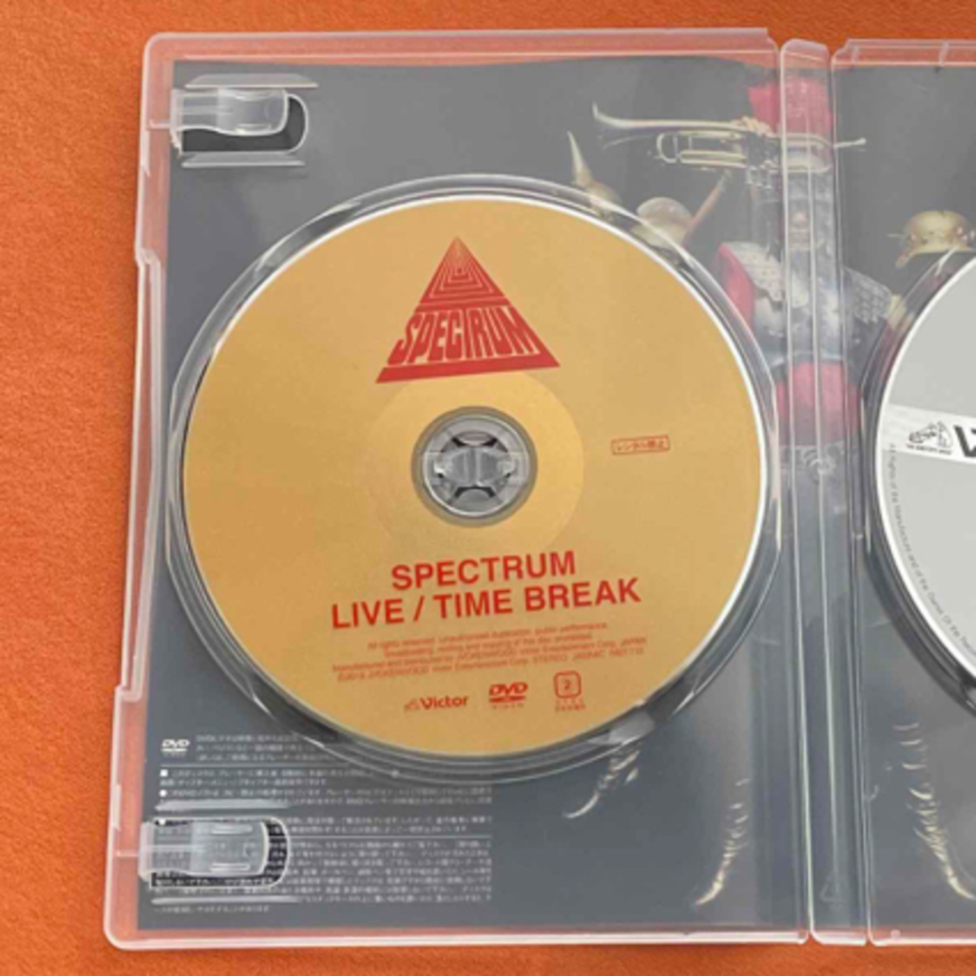 中古CD+DVD【スペクトラム/TIME TIME BREAK】送料込R1052 エンタメ/ホビーのDVD/ブルーレイ(ミュージック)の商品写真