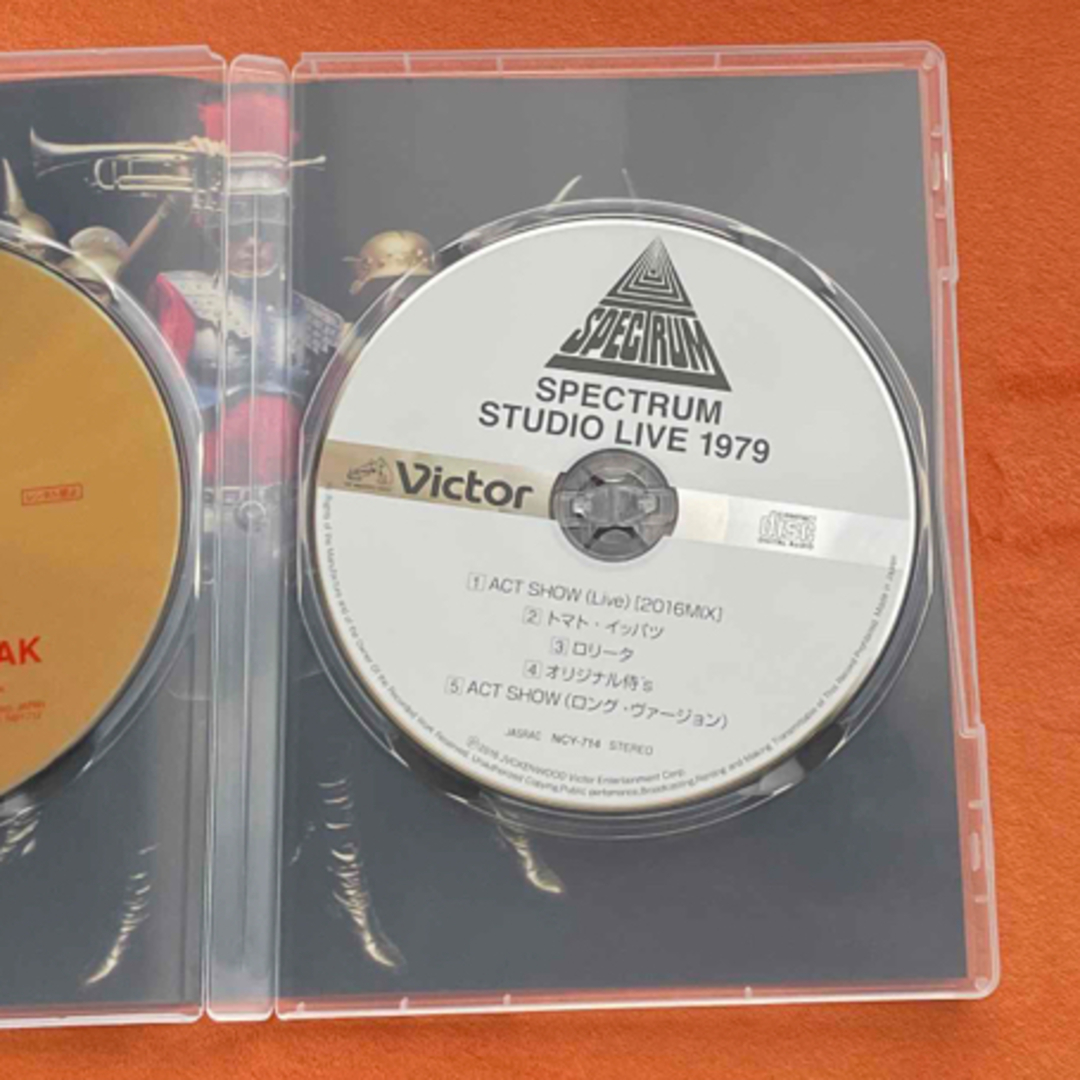 中古CD+DVD【スペクトラム/TIME TIME BREAK】送料込R1052 エンタメ/ホビーのDVD/ブルーレイ(ミュージック)の商品写真