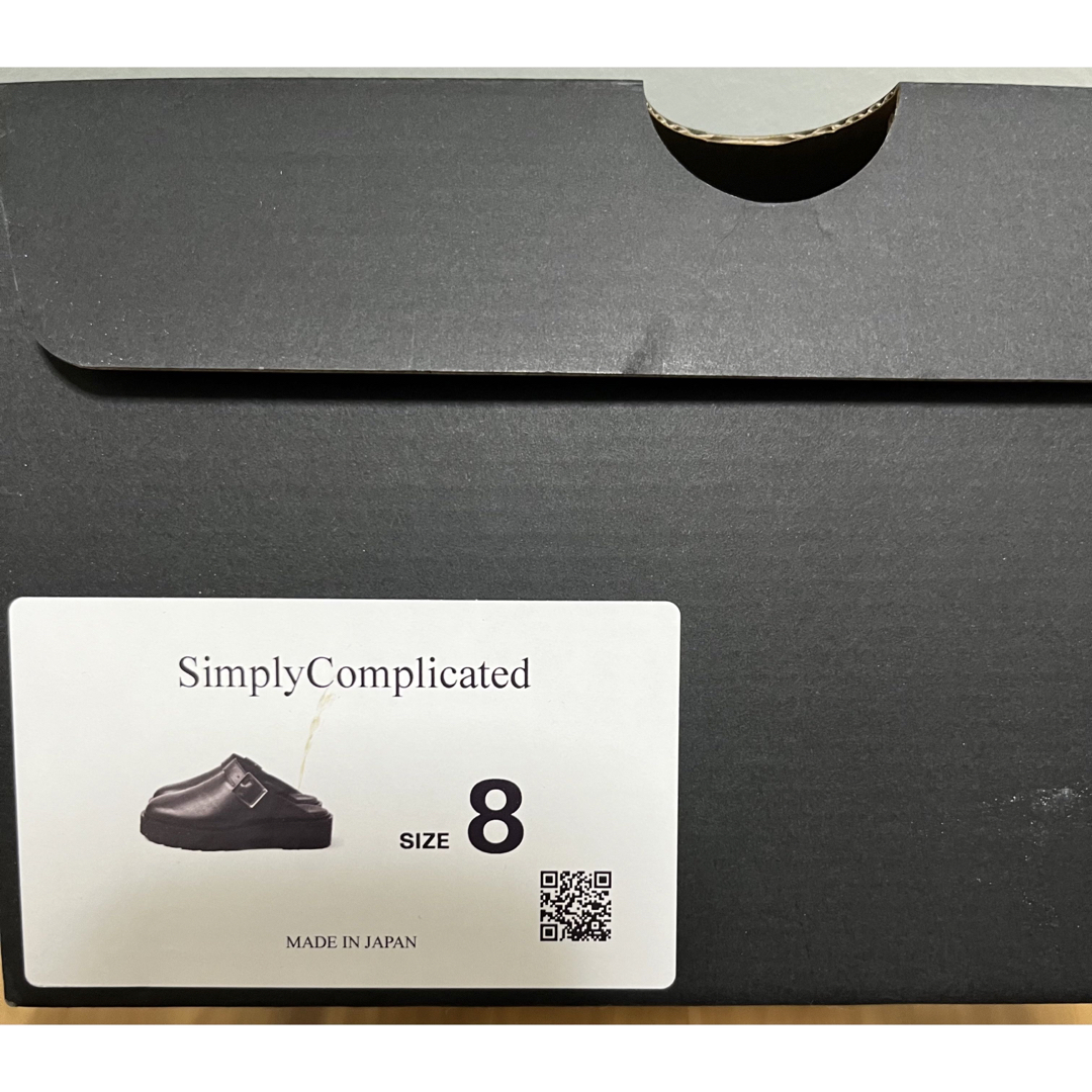 Simply complicated BELTED LUG MULE ミュール
