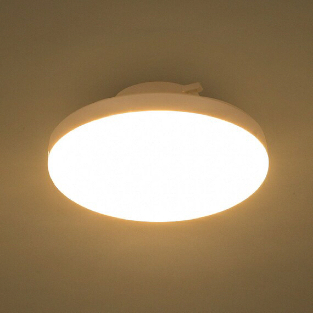 ニトリ(ニトリ)のニトリ　LEDミニシーリングライト エントラ 電球色(60L) インテリア/住まい/日用品のライト/照明/LED(天井照明)の商品写真