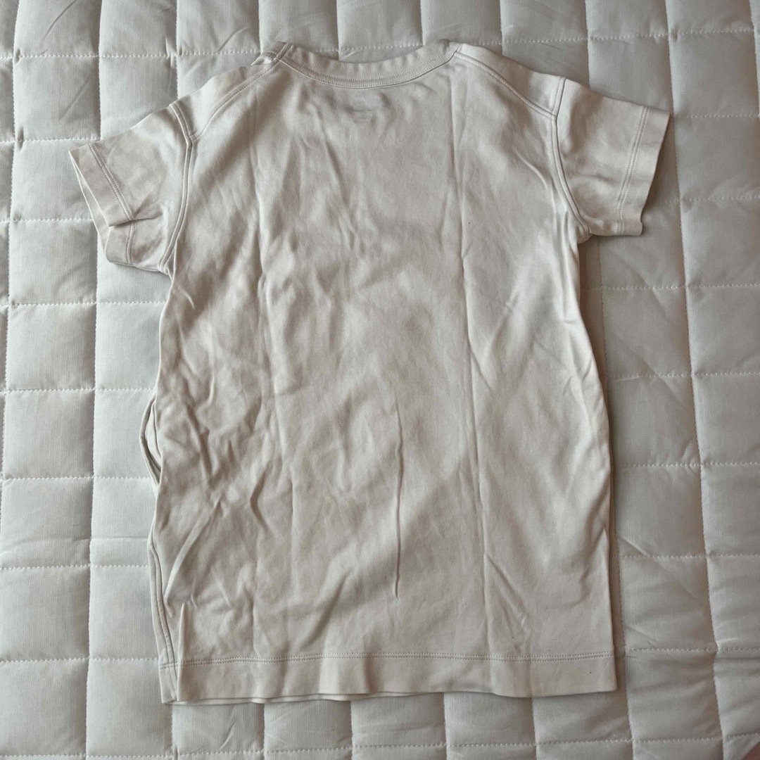 UNIQLO(ユニクロ)のUNIQLO Tシャツ　ワンピース　110センチ キッズ/ベビー/マタニティのキッズ服女の子用(90cm~)(ワンピース)の商品写真