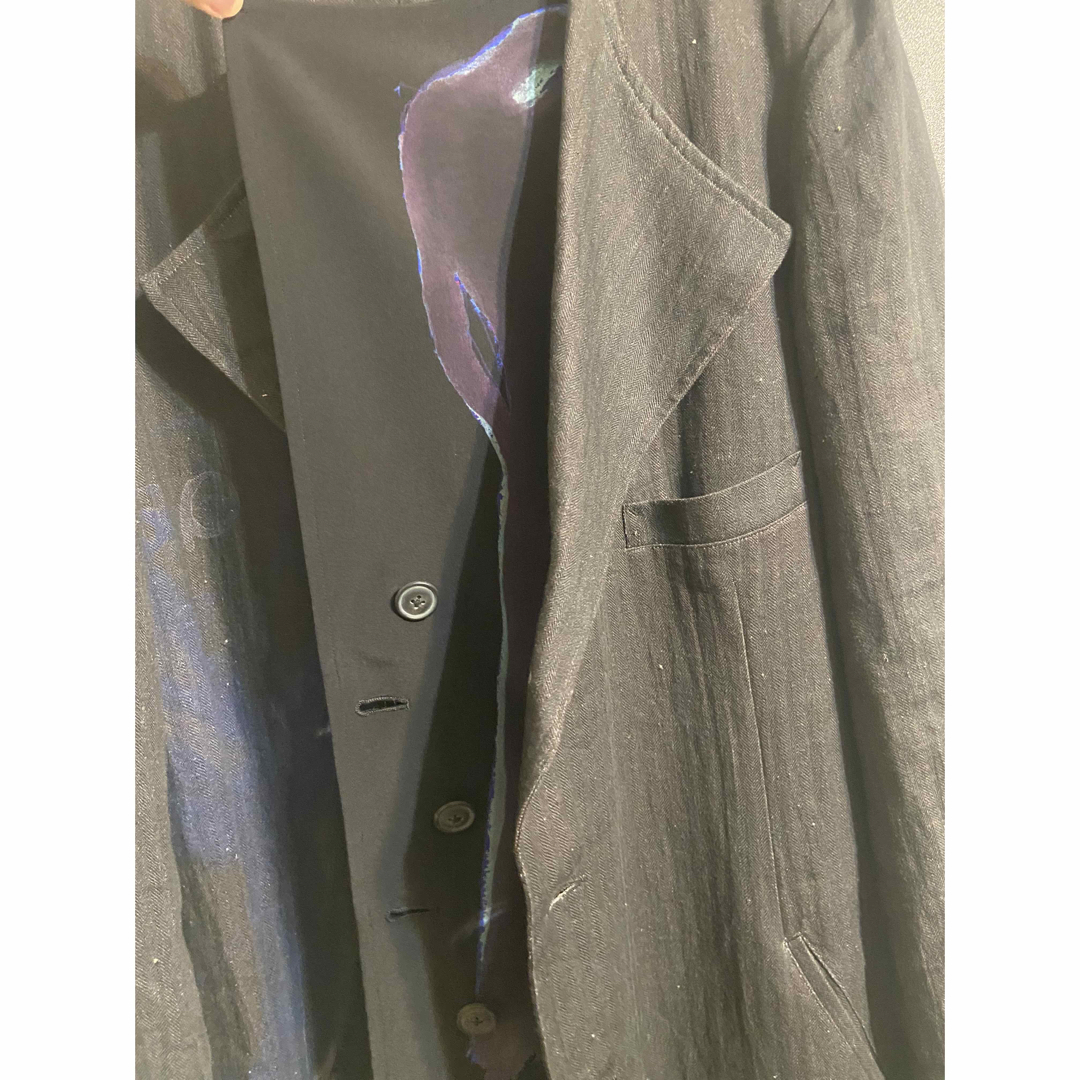 Yohji Yamamoto POUR HOMME(ヨウジヤマモトプールオム)のyohji yamamoto ヨウジヤマモト　20ss コート　ロング メンズのジャケット/アウター(その他)の商品写真