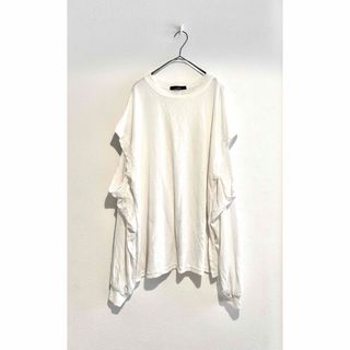 ダブルクローゼット(w closet)のw closet ダブルクローゼット　アームオープン変形ルーズトップス　(カットソー(長袖/七分))