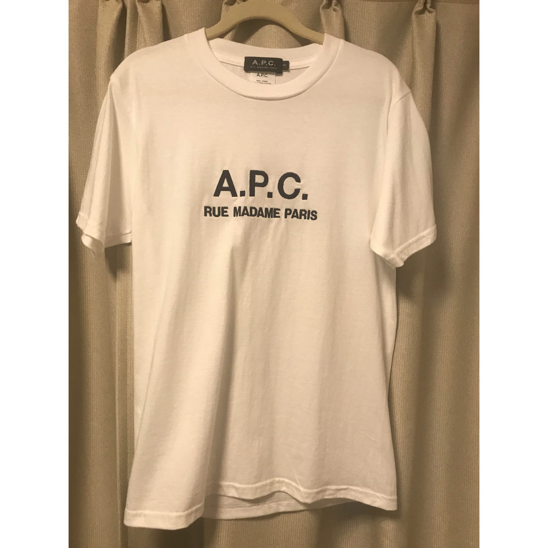 A.P.C(アーペーセー)のA.P.Cアーペーセー　tシャツ 白 レディースのトップス(Tシャツ(半袖/袖なし))の商品写真