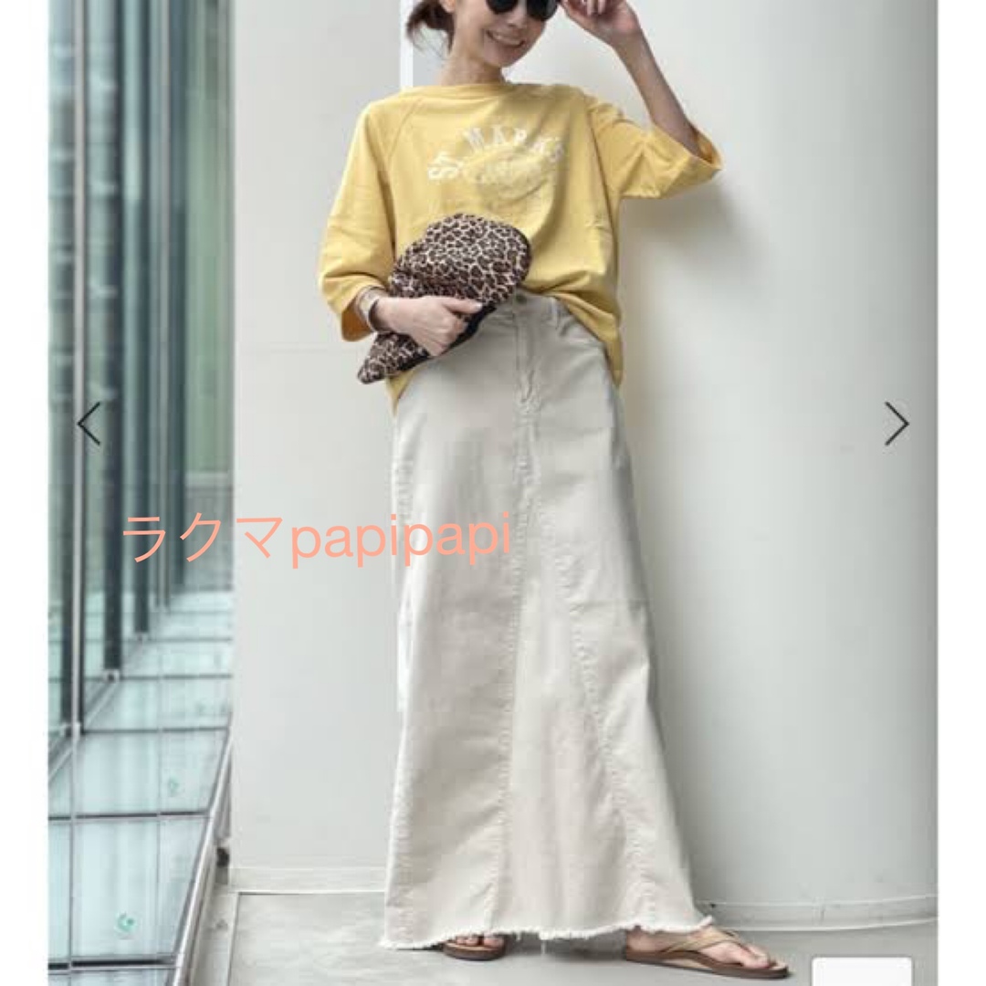 L'Appartement DEUXIEME CLASSE(アパルトモンドゥーズィエムクラス)の新品 36 L'Appartement グッドグリーフ マキシスカート レディースのスカート(ロングスカート)の商品写真