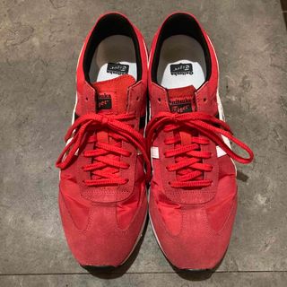 オニツカタイガー(Onitsuka Tiger)のオニツカタイガー スニーカー 靴 赤 レッド 27.5 1183A355(スニーカー)