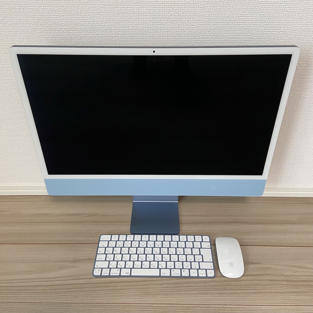 iMac 24インチ　ブルー　AppleM1 8GB 512GB