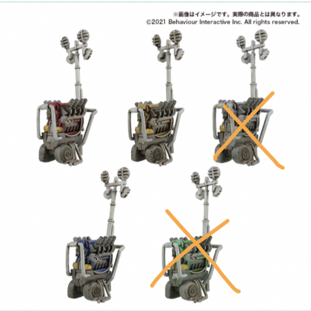 Dead by Daylight フィギュア 発電機 赤青黄 3個セット デドバの通販 by もふ's shop｜ラクマ