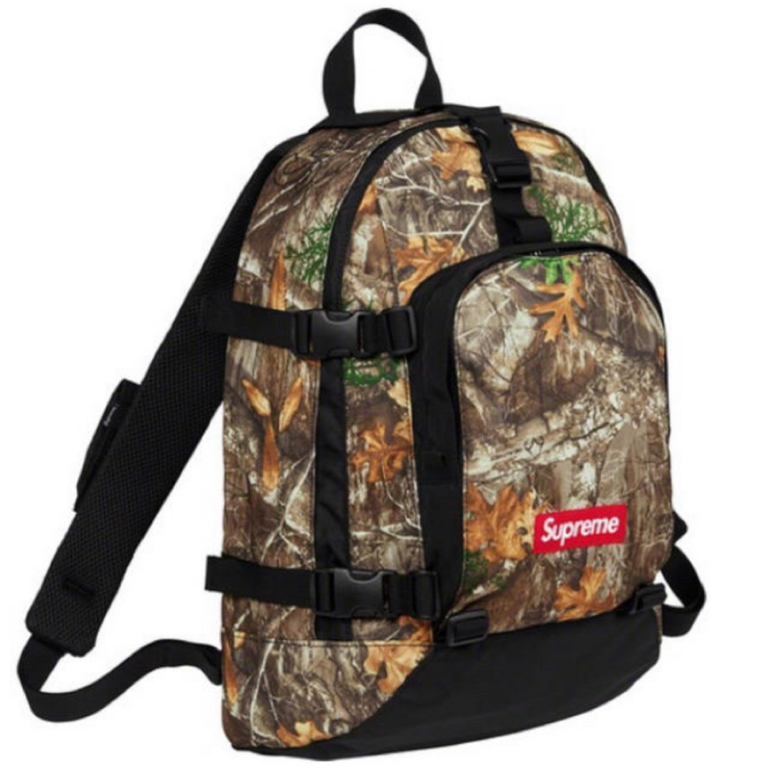 新品 19aw Supreme Backpack Real Tree Camo