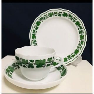 マイセン(MEISSEN)のマイセン　ワインリーフ　トリオ(食器)