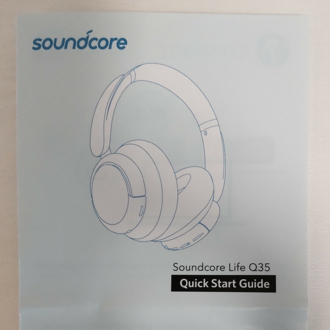 Anker(アンカー)のAnker ワイヤレスヘッドホン Soundcore Life Q35 ネイビー スマホ/家電/カメラのオーディオ機器(ヘッドフォン/イヤフォン)の商品写真