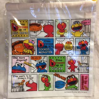 セサミストリート(SESAME STREET)の新品セサミストリート エルモ 巾着コミックエルモ  コミック柄 サンリオ(その他)