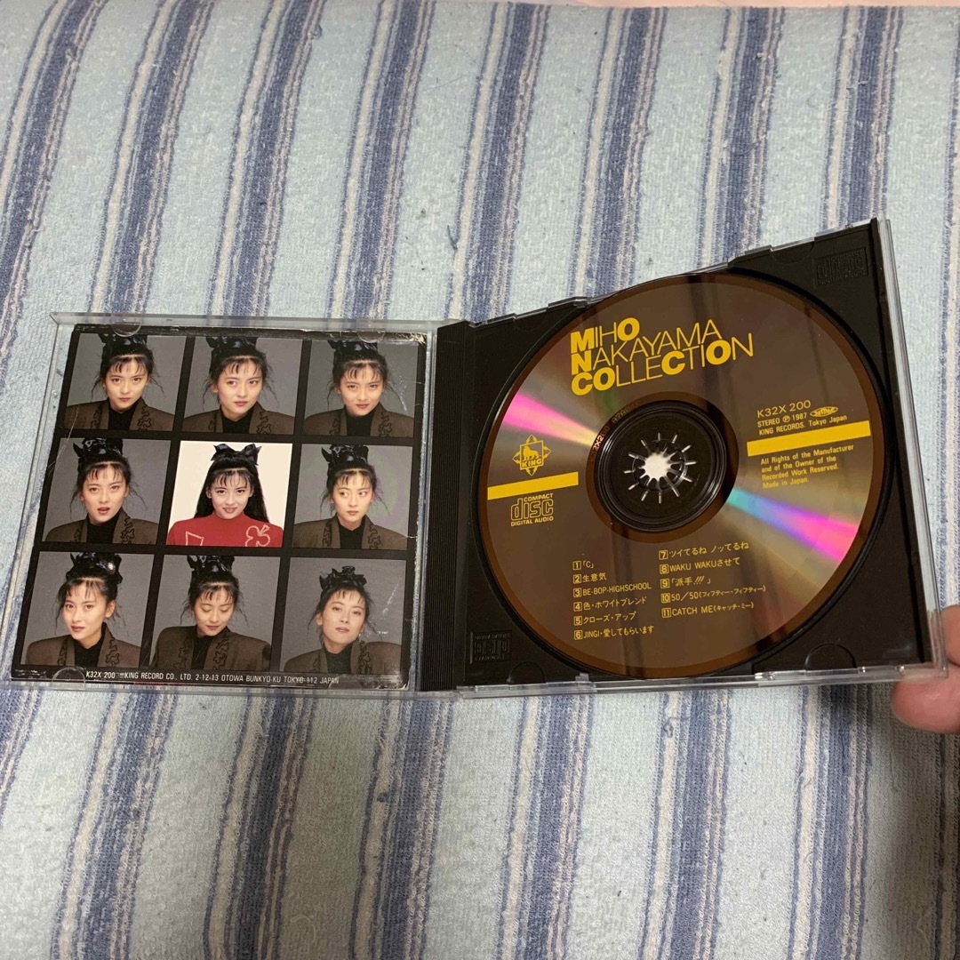 中山美穂　COLLECTION  JINGI・愛してもらいます エンタメ/ホビーのCD(ポップス/ロック(邦楽))の商品写真