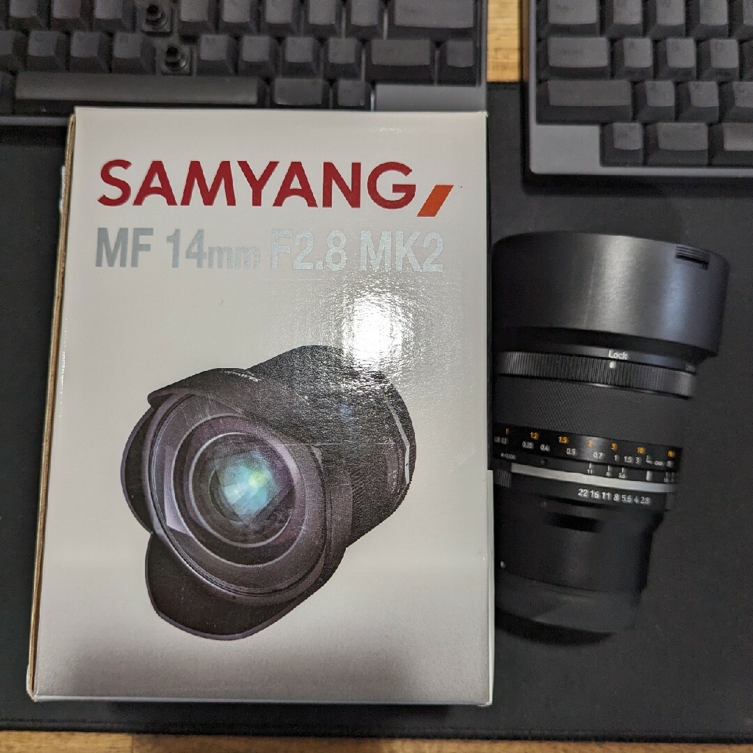 【美品】Samyang MF 14mm F2.8 MK2 Eマウントカメラ