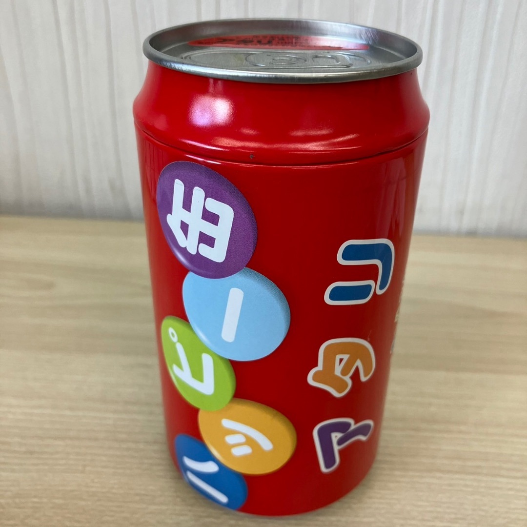 コカ・コーラ(コカコーラ)の【K4364】未使用 缶開封済み コカコーラ ハッピー缶 HAPPYイヤホン エンタメ/ホビーのコレクション(その他)の商品写真